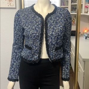 Blue and White Blazer